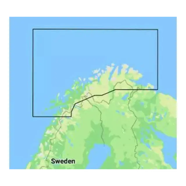 C-MAP Discover, Sjøkart for kartplotter M-EN-Y200-MS: Bodø til Kirkenes 