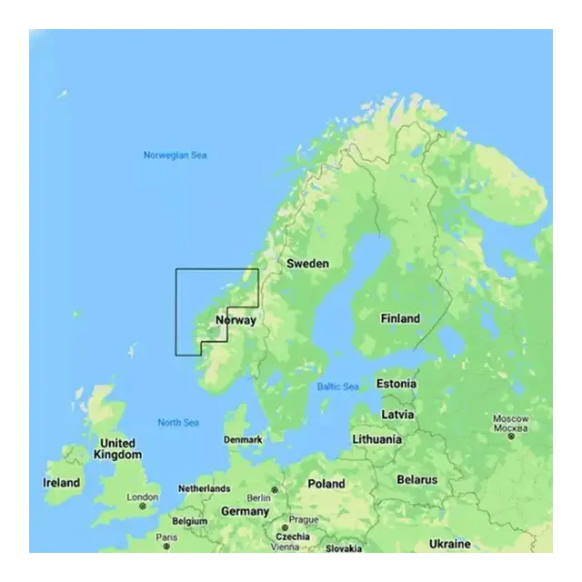 NAVICO C-Map Discover Kart Bergen til Brandsfjorden 