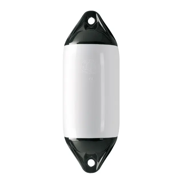 POLYFORM Fender F7 Hvit med sorte ender - 1020mm 