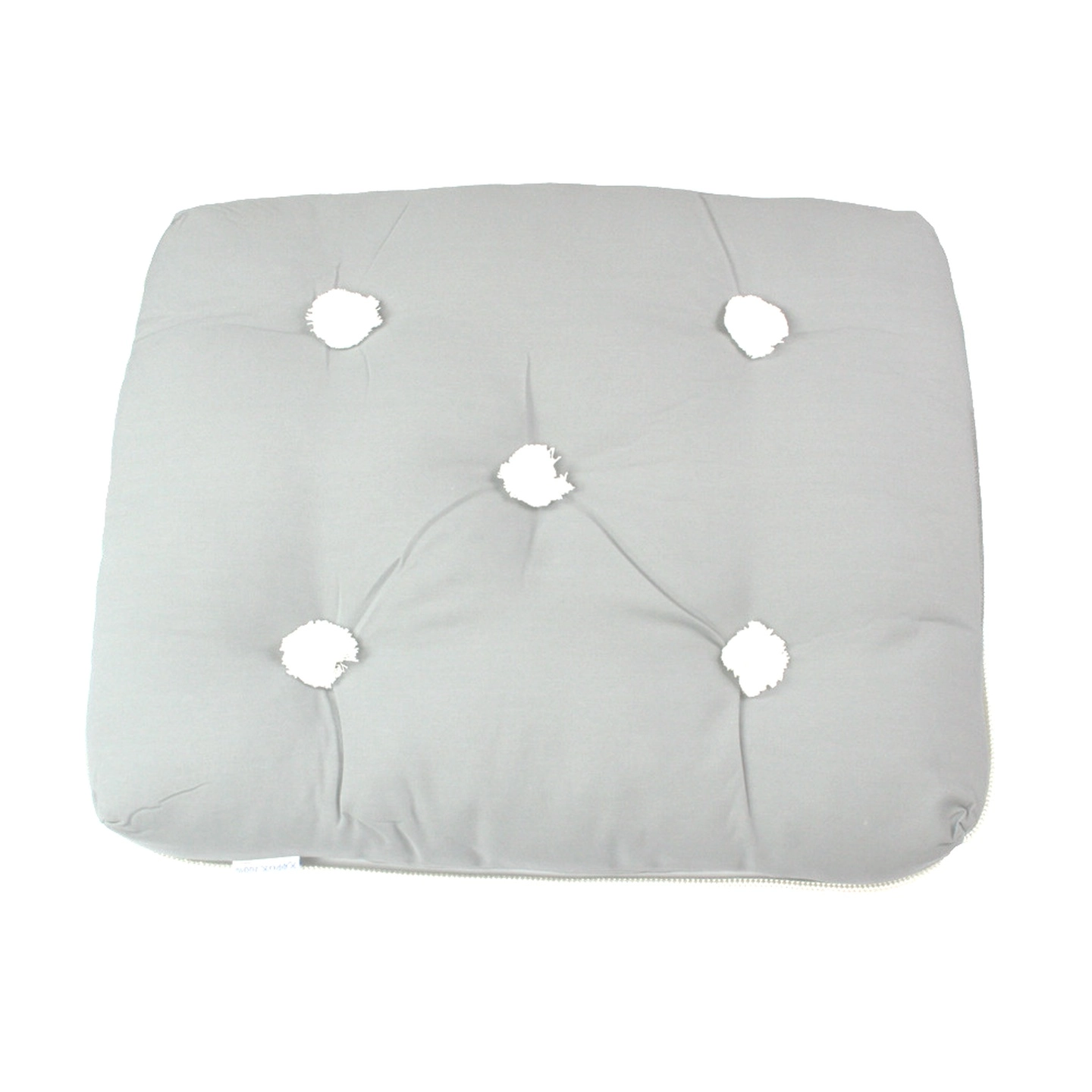 Båtpute Offwhite/Beige, Enkel m/ 100% kapok