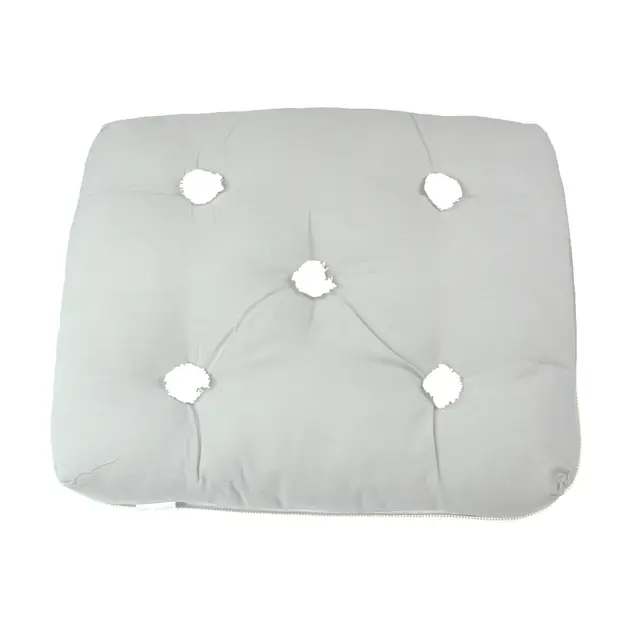 Båtpute Offwhite, Enkel m/ 100% kapok 