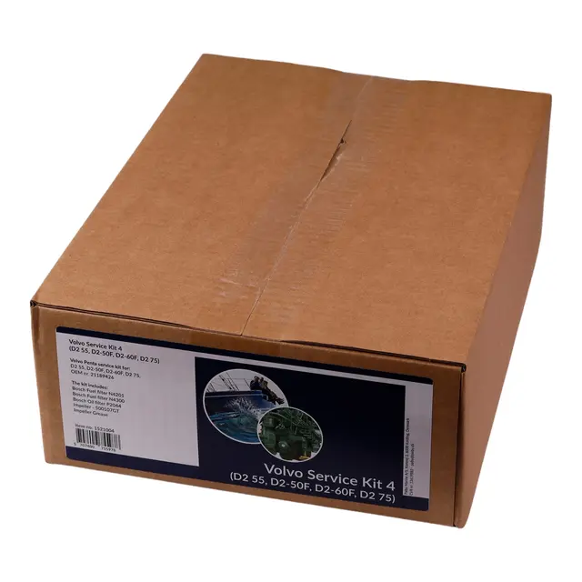 1852M Volvo Penta Servicekit 4 D2 55, D2-50f, D2-60f, D2 75 