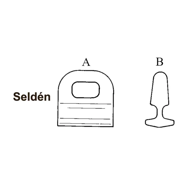 SEASURE Seilglider HA558 5-pack Seldén - A:25mm / B: 10mm 
