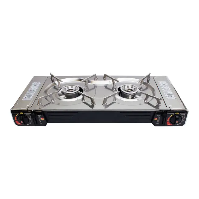 1852M Dobbelt kokeapparat / Grill, gass 