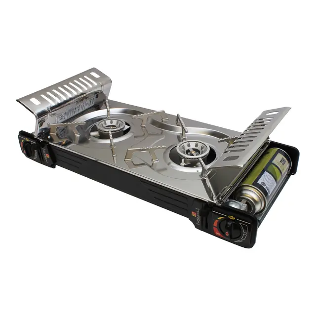 1852M Dobbelt kokeapparat / Grill, gass 