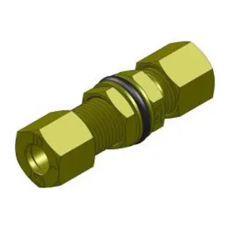 Kompresjonsbeslag, rett skott 8 mm