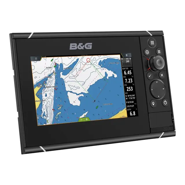 B&G Zeus³ 7 kartplotter 7" kartplotter m/verdenskart 