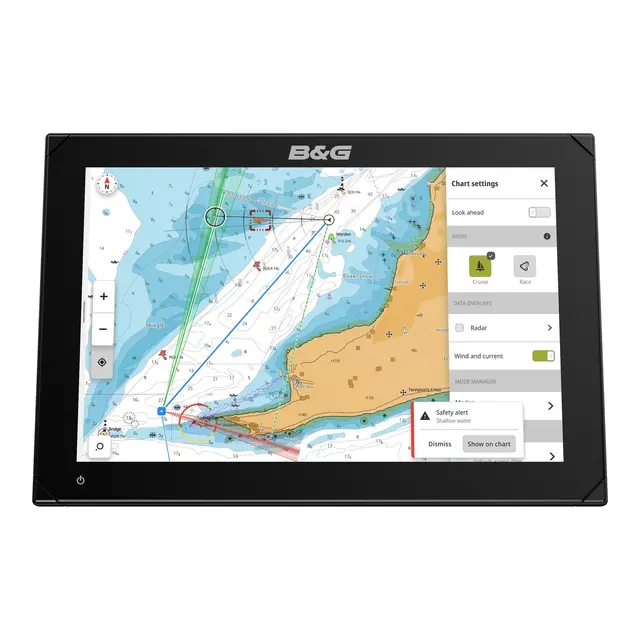 B&G Zeus S 9" kartplotter med multifunksjonsskjerm 
