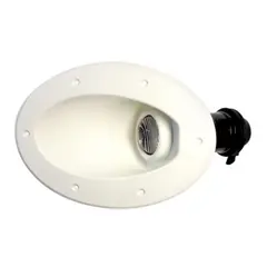 HELLA MARINE Bauglys 12V, hvit Ett par