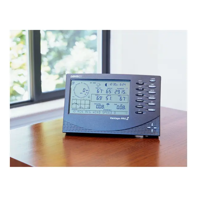 DAVIS Vantage Pro2 Plus Værstasjon kablet + UV og Solmengdesensor 