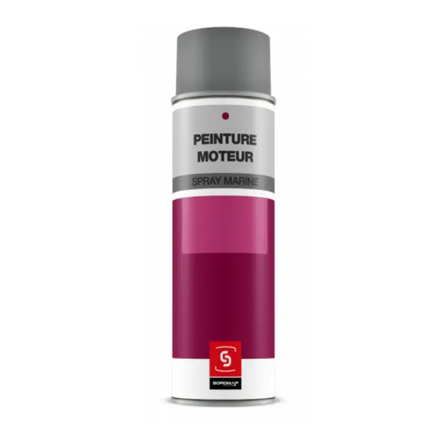 SOROMAP Aerosol NC motorspray 400 ml Yamaha grå metallic cap 94 