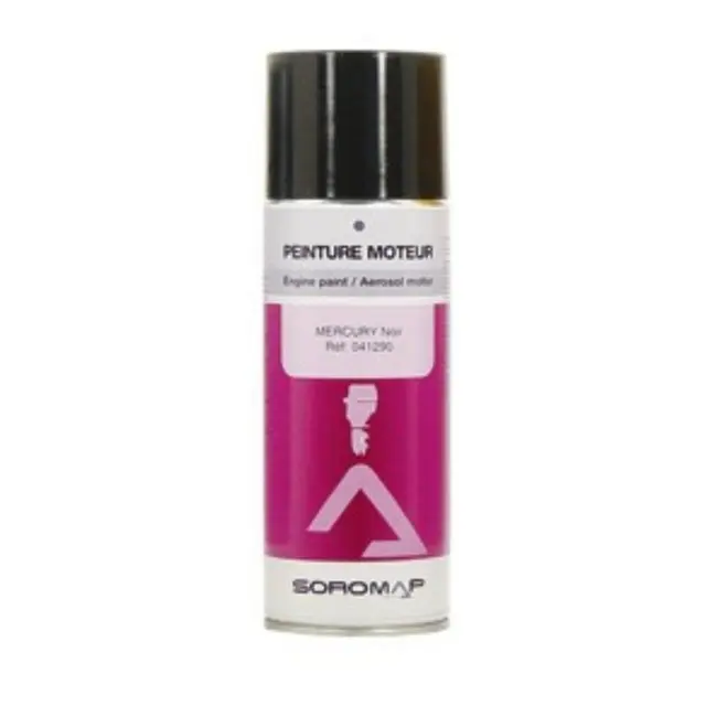SOROMAP Aerosol NC motorspray 400 ml Mercury sort 
