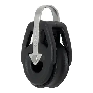 SELD&#200;N Blokk BBB30 enkel, b&#248;yle m/kulelager, &#216;30mm trinse