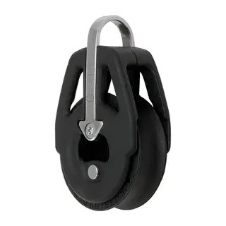 SELD&#200;N Blokk BBB40 enkel, b&#248;yle m/kulelager, &#216;40mm trinse