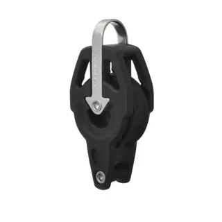 SELD&#200;N Blokk BBB30 enkel/hundsvott b&#248;yle m/kulelager, &#216;30mm trinse