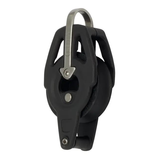 SELDÈN Blokk BBB40 enkel/hundsvott bøyle m/kulelager, Ø40mm trinse 