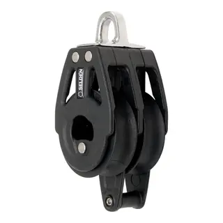 SELD&#200;N Blokk BBB40 dobbel/hundsvott m/kulelager, &#216;40mm trinser