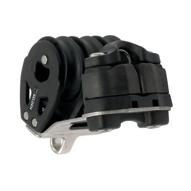 SELDÈN Blokk BBB30 trippel/cam m/kulelager, Ø30mm trinser 