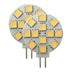 1852M LED P&#230;re 12/24V - 2pk G4 Sidepin - Varmhvit - 200 lumen
