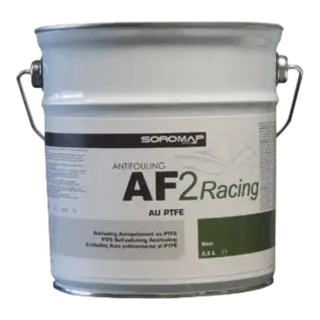 SOROMAP AF2 Racing, Sort - 2,5L Superglatt selvpolerende bunnstoff mPFTE 