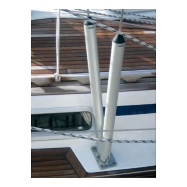 SELDÈN Strekkfiskhylse for 7/16" i eloksert alu, Ø35 x 650mm 