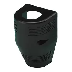 Skall for 12V uttak - Sort For utenp&#229;liggende montering