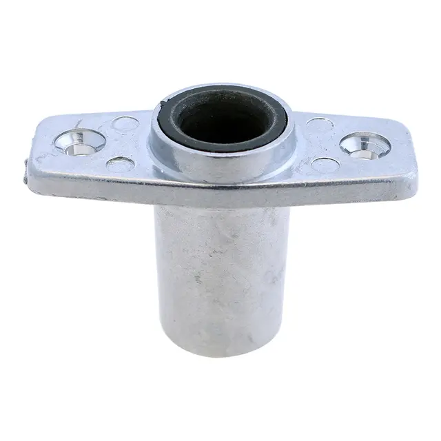 1852M Holder alu. nedfelbar, tett bunn blank 