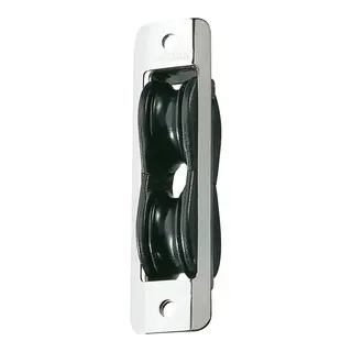 RONSTAN Blokk 30 dobbel innfellbar &#216;30mm trinse - 8mm tau