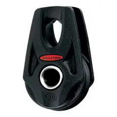 RONSTAN Blokk Orbit 30 enkel &#216;30mm trinse - 8mm tau - kulelager(BB)