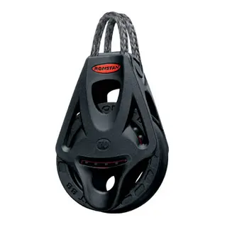 RONSTAN Blokk Orbit 70 enkel hundsvott &#216;70mm trinse - 12mm tau - kulelager(BB)