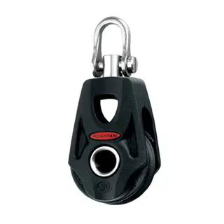 RONSTAN Blokk Orbit 30 enkel svivel &#216;30mm trinse - 8mm tau - kulelager(BB)