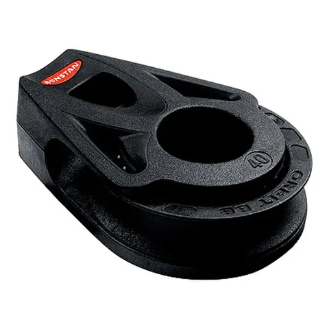 RONSTAN Fotblokk Orbit 40 enkel Ø40mm trinse - 9mm tau - kulelager(BB) 