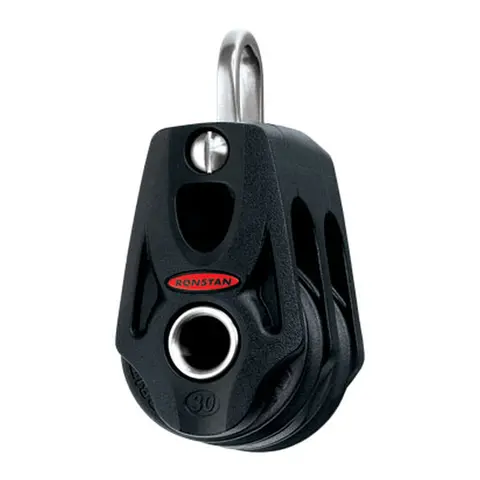 RONSTAN Blokk Orbit 30 dobbel Ø30mm trinse - 8mm tau - kulelager(BB) 