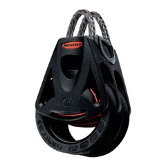 RONSTAN Blokk Orbit 40 dobbel &#216;40mm trinse - 9mm tau - kulelager(BB)