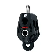 RONSTAN Blokk Orbit 30 dobbel hundsvott &#216;30mm trinse - 8mm tau - kulelager(BB)