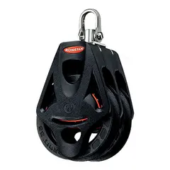 RONSTAN Blokk Orbit 55 dbl hundsv. sviv. &#216;55mm trinse - 10mm tau - kulelager(BB)