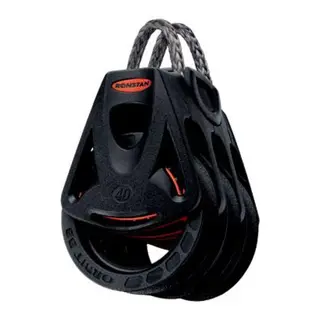 RONSTAN Blokk Orbit 40 trippel &#216;40mm trinse - 9mm tau - kulelager(BB)