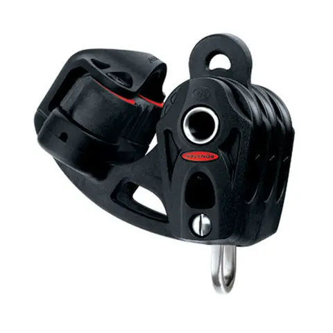RONSTAN Blokk Orbit 30 trpl hundsv cleat Ø30mm trinse - 8mm tau - kulelager(BB) 