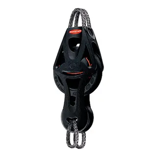 RONSTAN Fiolblokk Orbit 55 enkel hundsv. &#216;55mm trinse - 10mm tau - kulelager(BB)