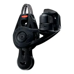 RONSTAN Fiolblokk Orbit 55 enkel cleat &#216;55mm trinse - 10mm tau - kulelager(BB)