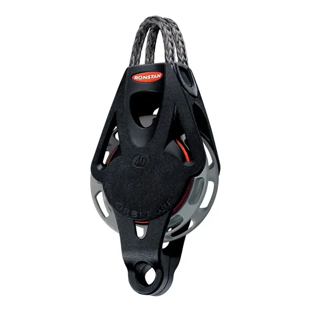 RONSTAN Tikkeblokk Orbit 40 enkel hundsv Ø40mm trinse - 9mm tau - auto 