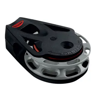 RONSTAN Fotblokk/tikk Orbit 40 medklokke &#216;40mm trinse - 9mm tau - auto