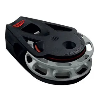 RONSTAN Fotblokk/tikk Orbit 40 motklokke &#216;40mm trinse - 9mm tau - auto