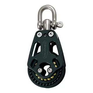 RONSTAN Blokk Orbit 60 enkel hi-load &#216;60mm trinse - 12mm tau - kulelager(BB)