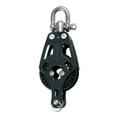RONSTAN Blokk Orbit 60 enkel hv hi-load &#216;60mm trinse - 12mm tau - kulelager(BB)