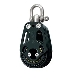 RONSTAN Fallblokk Orbit 60 dbl hi-load &#216;60mm trinse - 12mm tau - kulelager(BB)