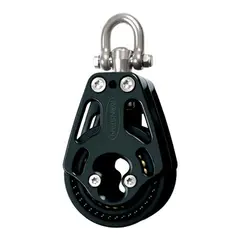 RONSTAN Fallblokk Orbit 75 dbl hi-load &#216;75mm trinse - 14mm tau - kulelager(BB)