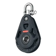 RONSTAN Core blokk 75 enkel All round - &#216;75mm trinse