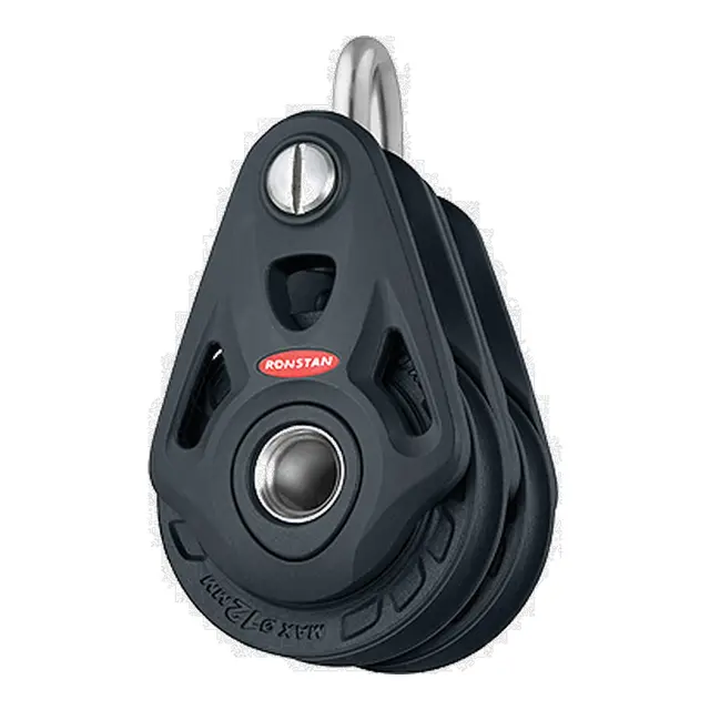 RONSTAN Core blokk 60 dobbel All round - Ø60mm trinse 