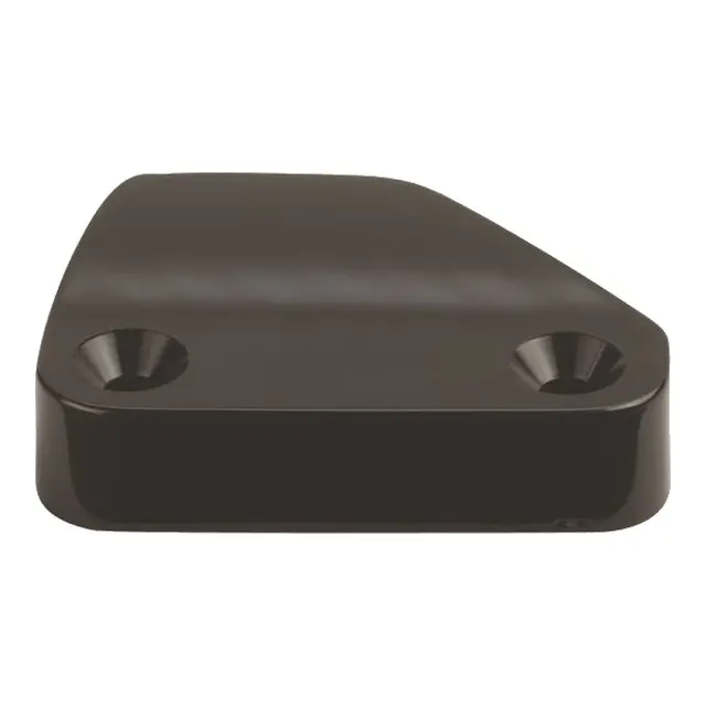CLAMCLEAT Skjøtelås CL207, Skottmont. åpen babord - sort nylon, 6 - 10mm tau 